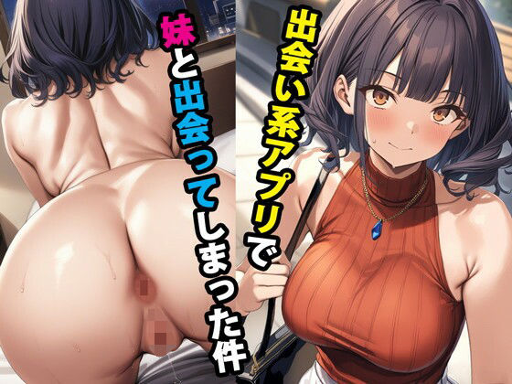 出会い系アプリで妹と出会ってしまった件 無料エロ漫画 raw
